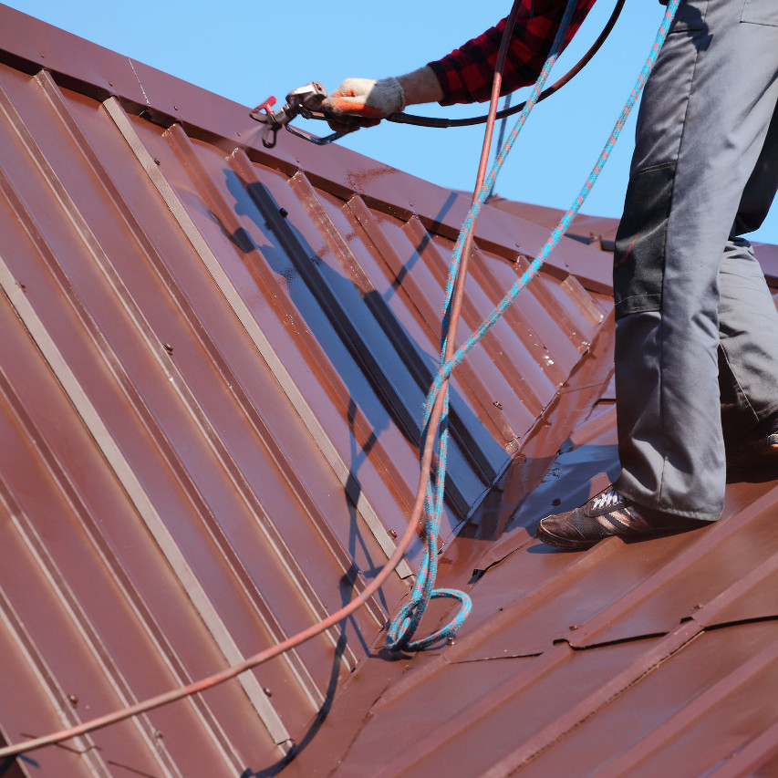 Industrial roof coating