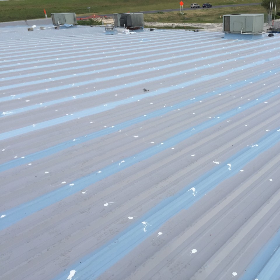 coated metal roof